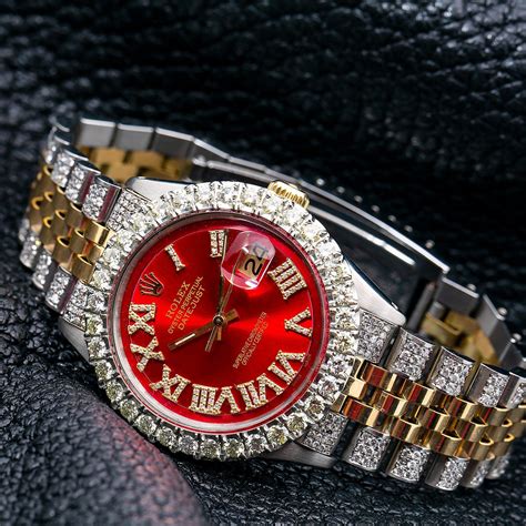 red roman number dial rolex|Rolex day date roman numerals.